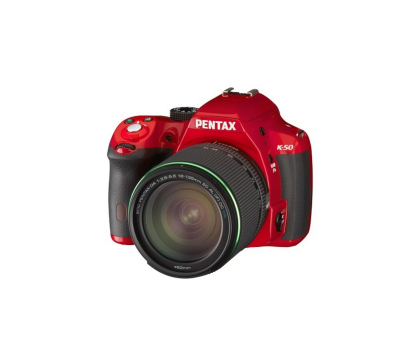 Aparat Pentax K-50 + DA 18-135WR RED